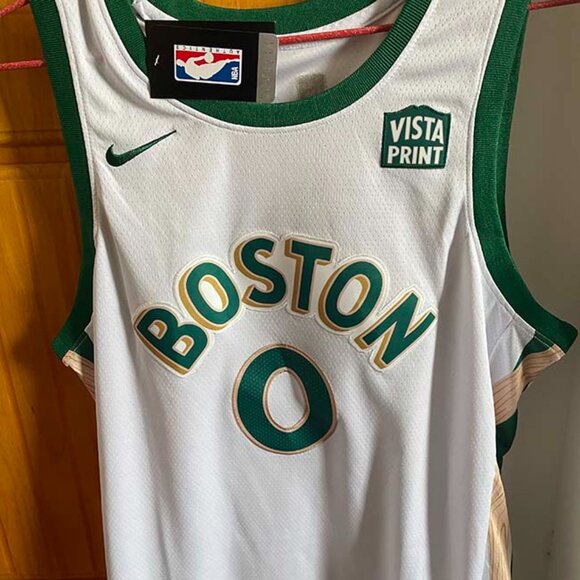 Nike Boston Celtics Nike Jayson #0 White Jersey - Picture 3 of 5